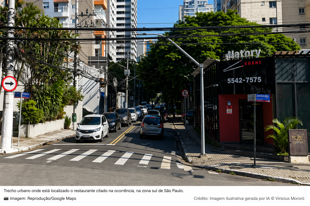 video-mostra-acao-de-trio-em-roubo-a-restaurante-no-morumbi,-zona-sul-de-sp