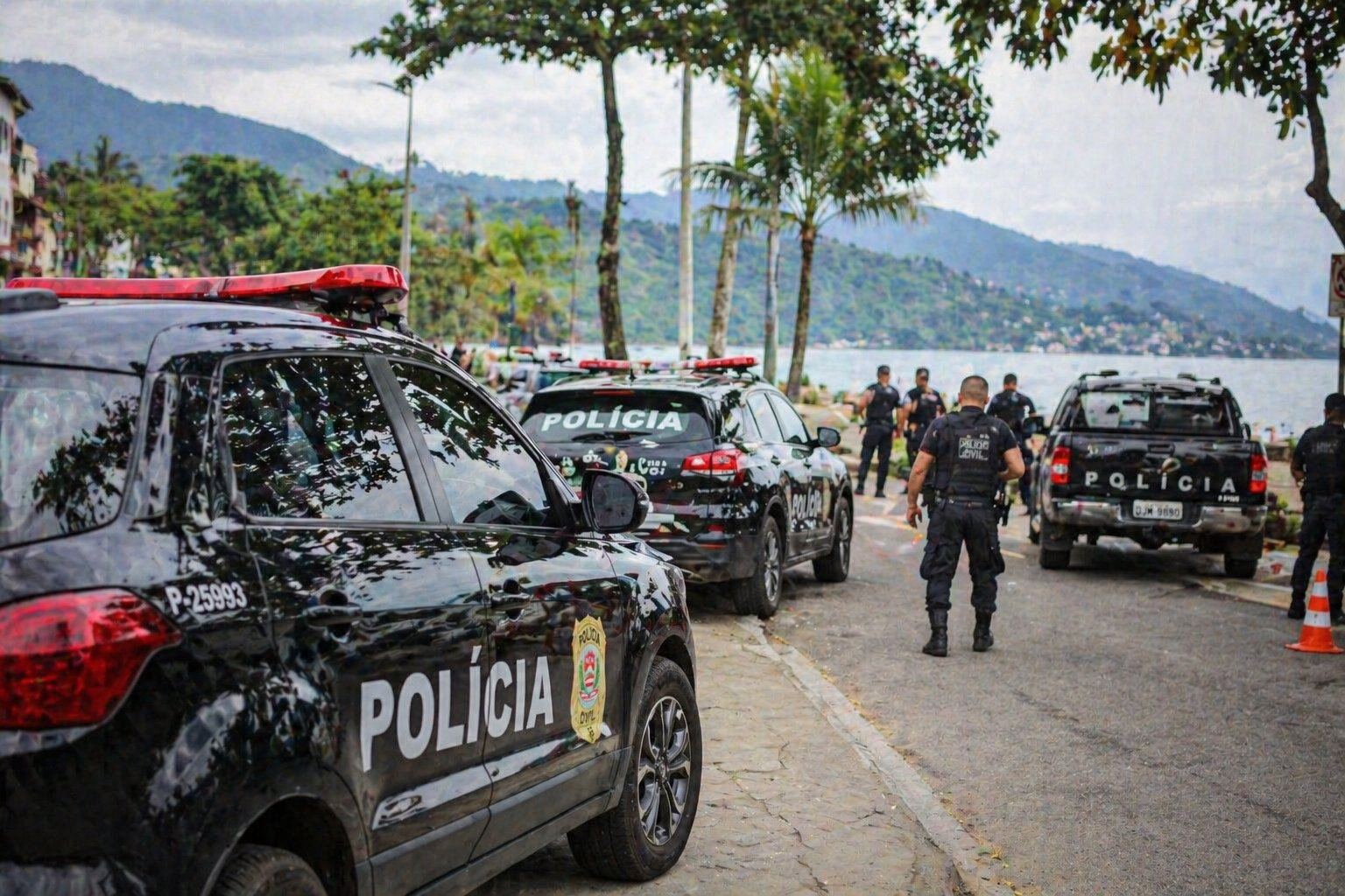 Operação conjunta da PM e PF prende procurado por tráfico internacional de drogas em Ilhabela