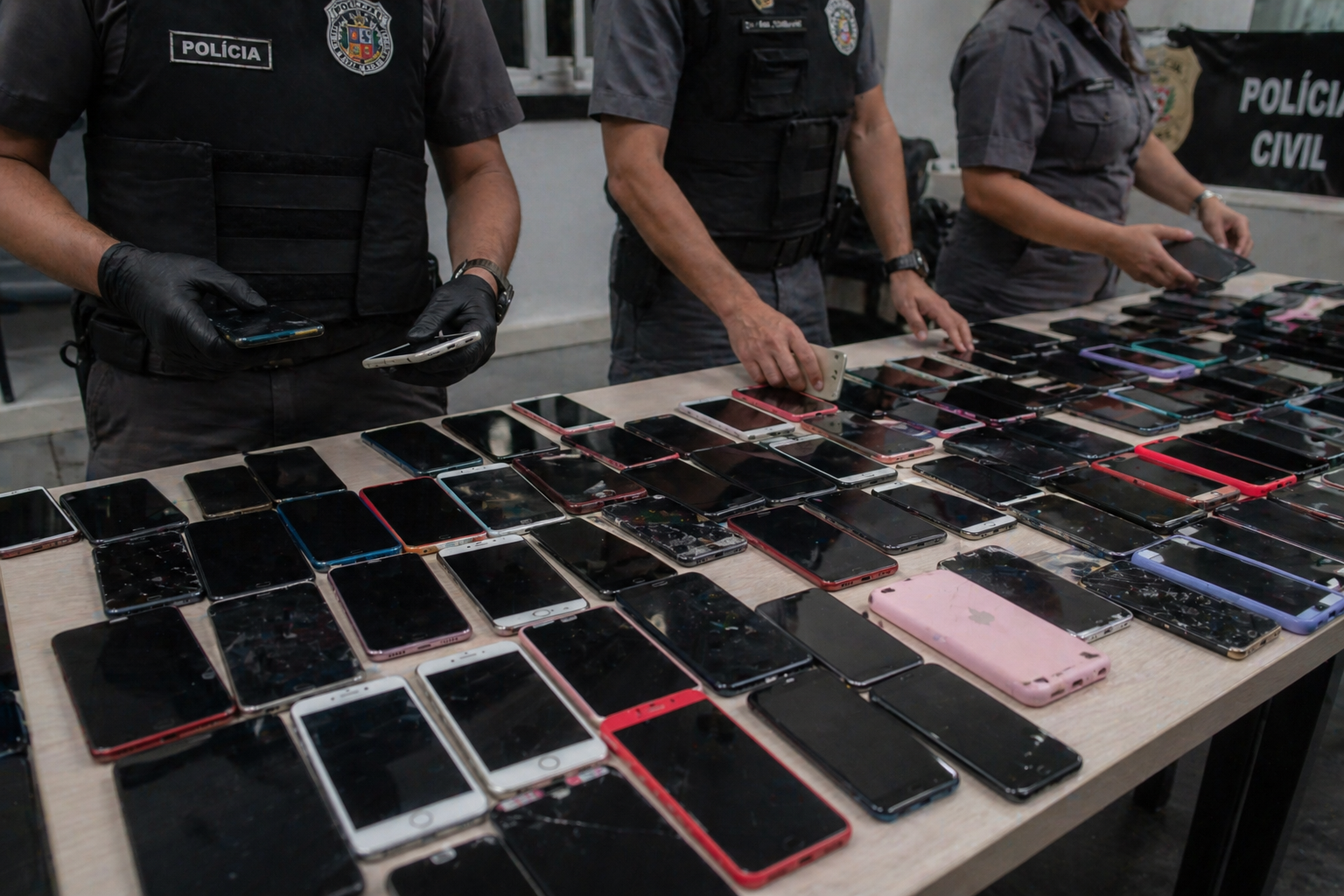 São Paulo devolve mais de 380 celulares roubados e supera 235 mil aparelhos recuperados