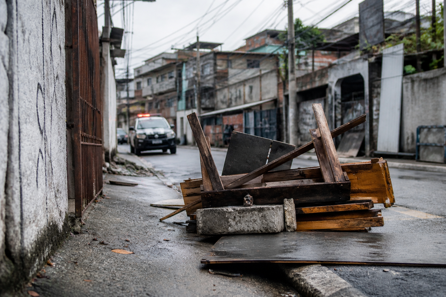 Polícia Militar remove barricadas ilegais em Paraisópolis durante operação de segurança